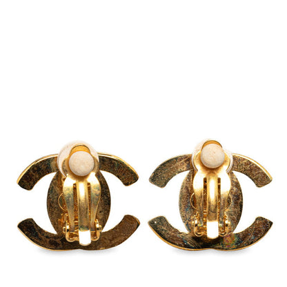 CC Turnlock Clip On Earrings - '10s