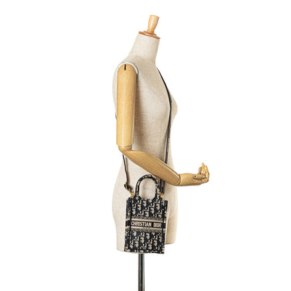 Mini Oblique Vertical Book Tote