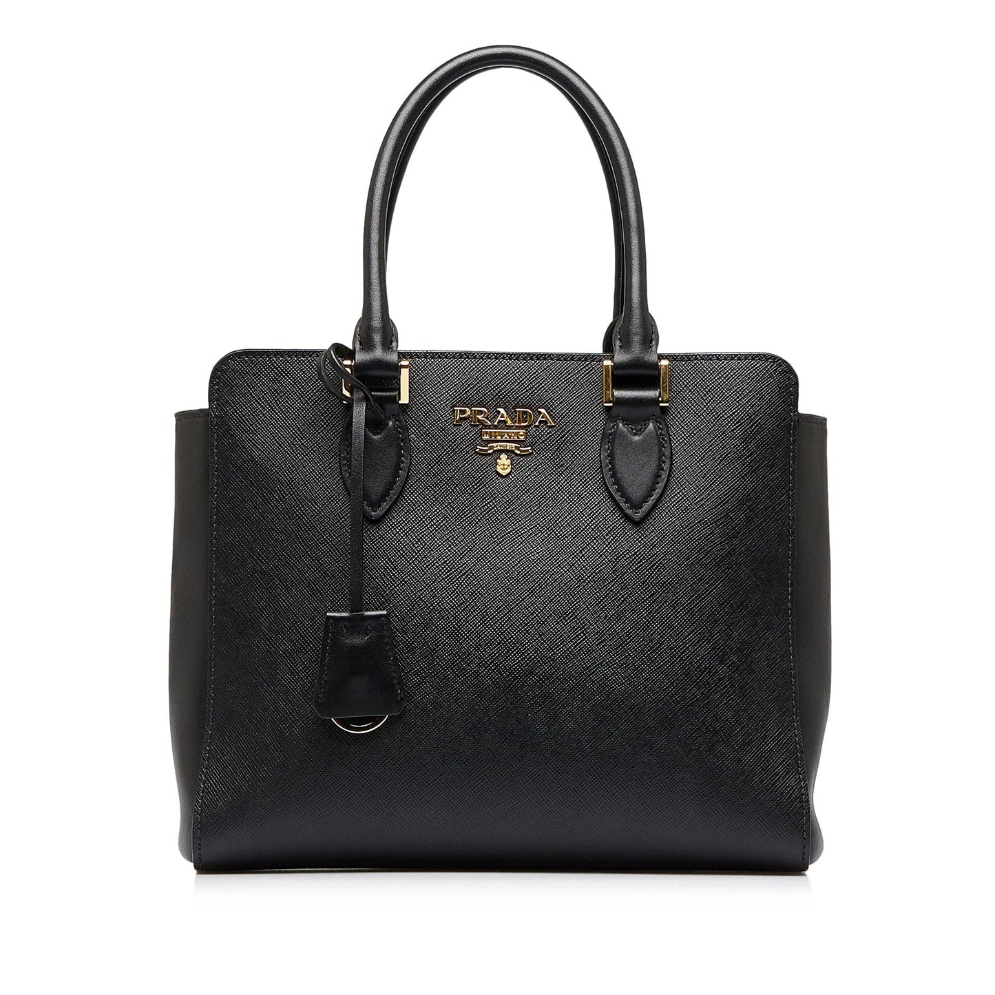 Prada Saffiano Black Soft Calfskin