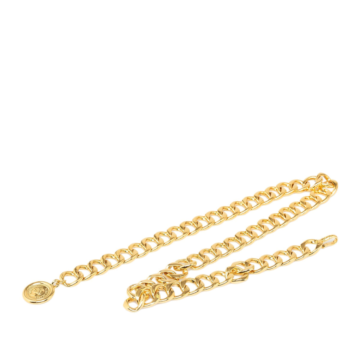 CHANEL Medallion Chain-Link Belt