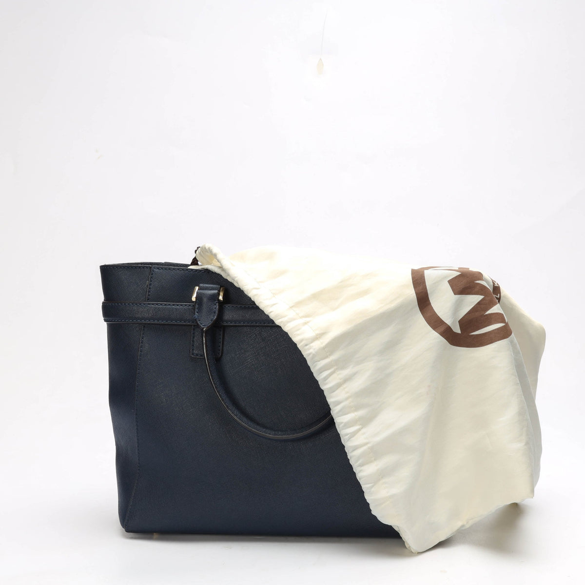 Michael Kors Navy Modern Hamilton Tote