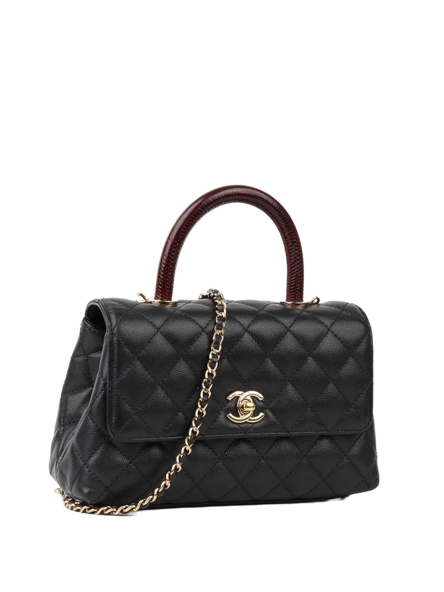 Chanel Black Coco Handle.