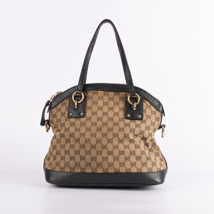 Gucci GG Canvas Charm Dome Shoulder Bag