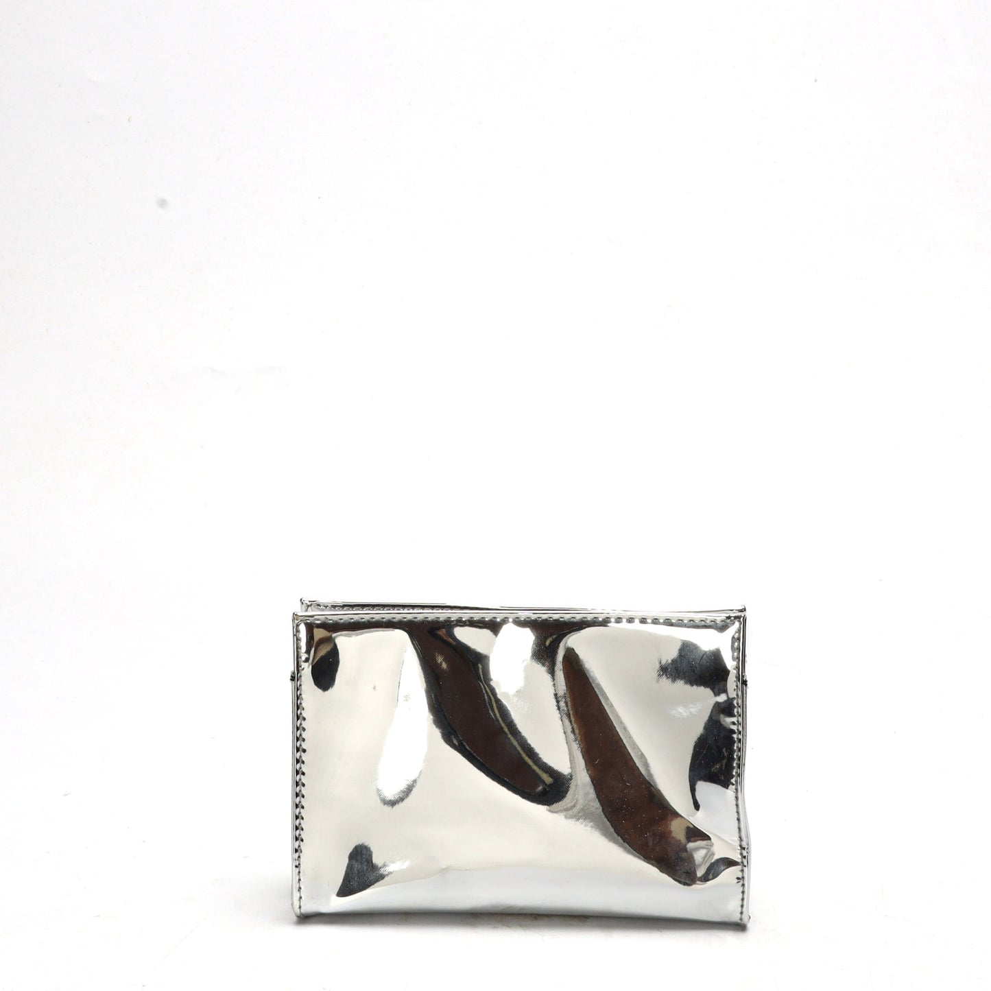 Yves Saint Laurent Silver Beauty Pouch