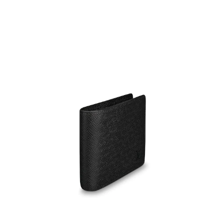 LV Slender ID Wallet Taiga Leather Bleu Marine