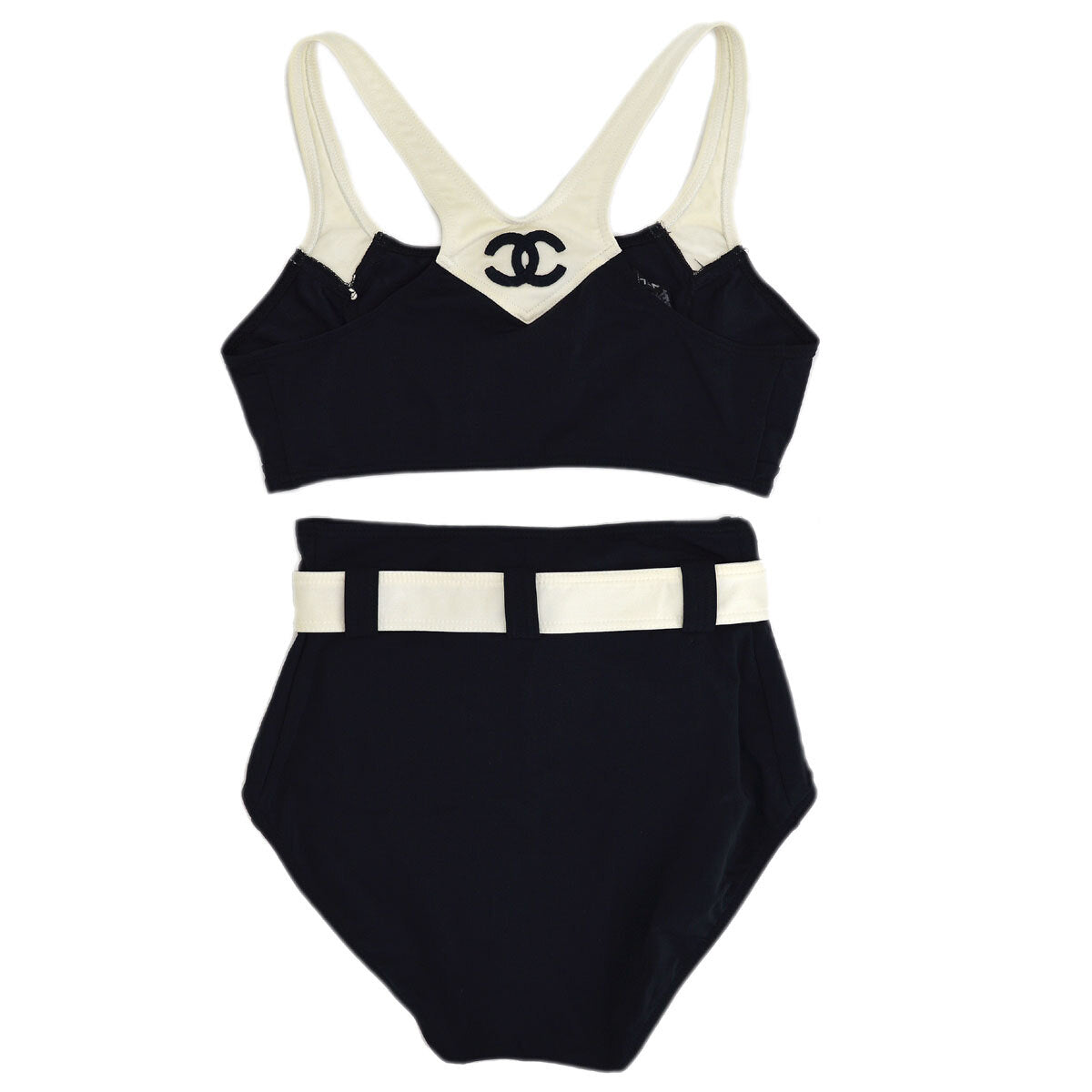 Chanel Swimwear Swimsuit Black #38