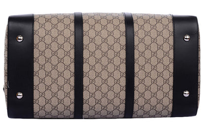 GUCCI Logo Canvas Large Capacity travel handbag Unisex / / Black 406380-KHN7N-9772