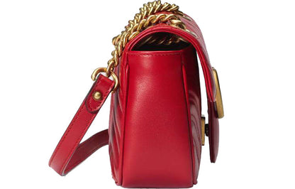 (WMNS) Gucci GG Marmont Mini Shoulder Bag Red 446744-DTDIT-6433