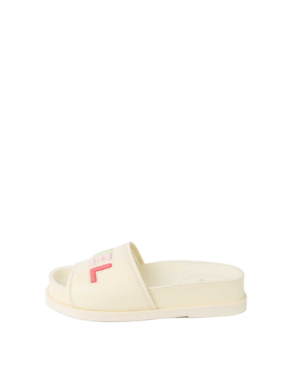 Chanel Cream/Pastel Slides 38