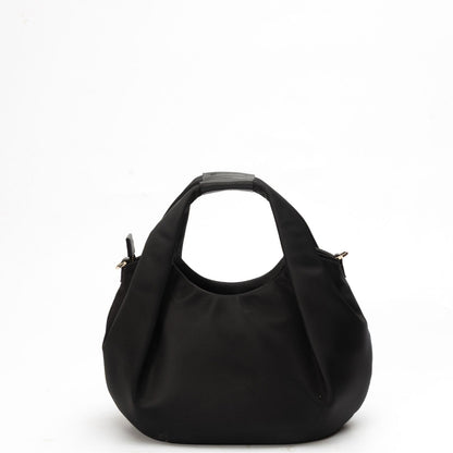 Kate Spade Carter Nylon Pleated Black Crossbody Bag