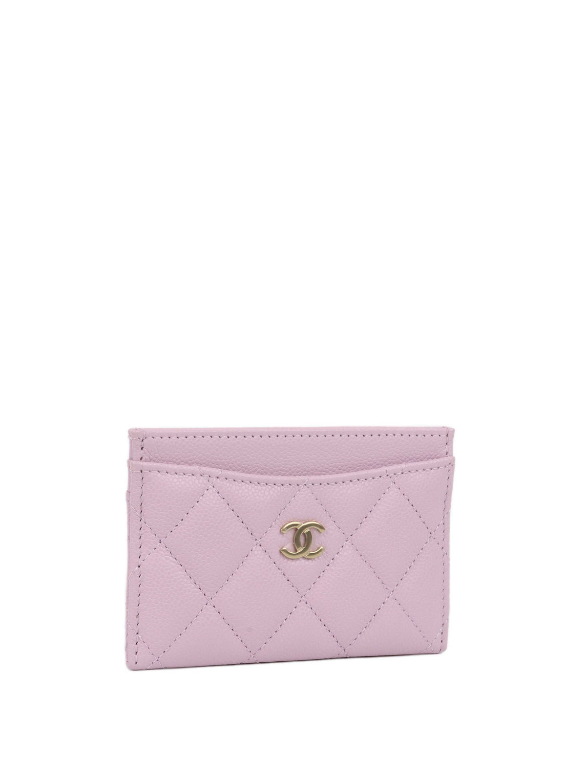Chanel Lilac Card Holder.