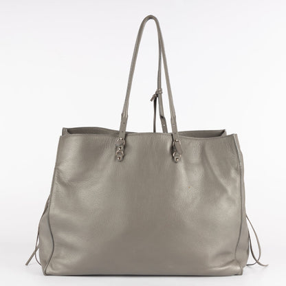 Balenciaga Veau Papier A4 Zip Around Tote