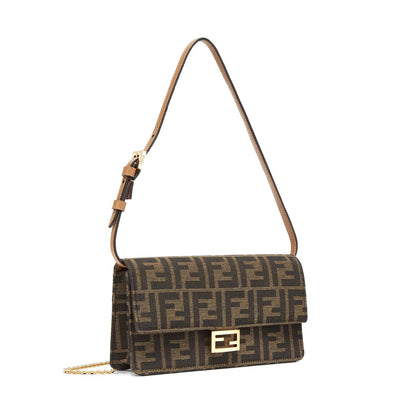 Fendi Mini Bag On Chain Baguette