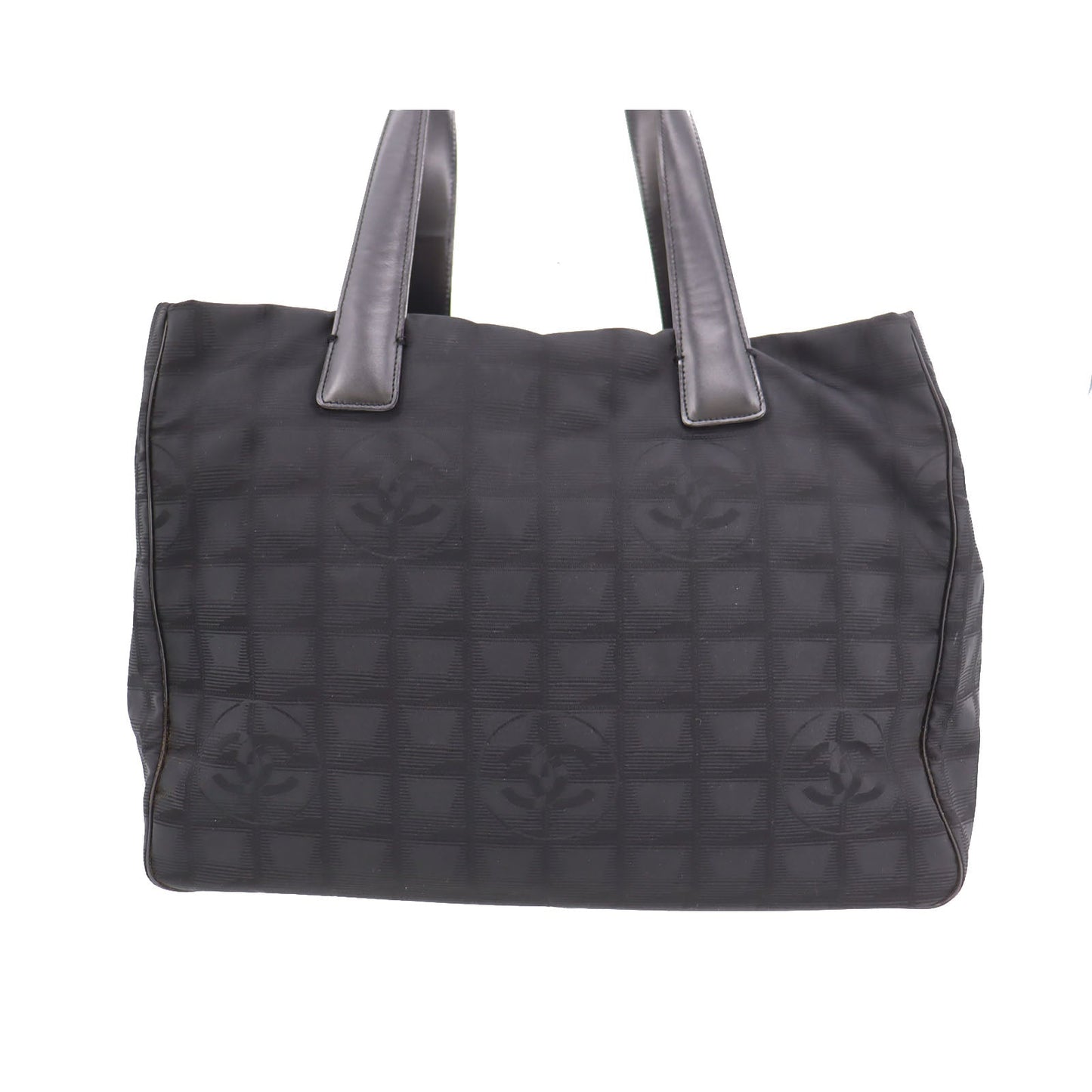 CHANEL New Travel Line Shoulder Tote Bag Nylon JUNK #CK487