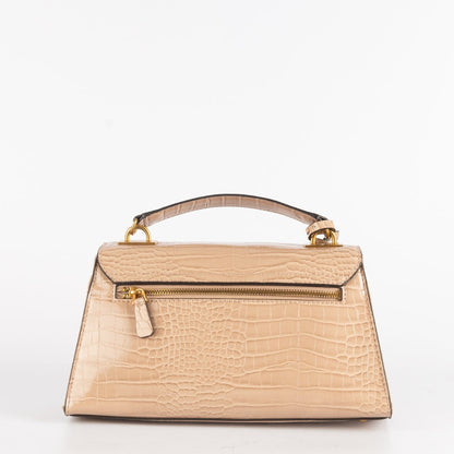 Guess Enisa Croc Textured Satchel