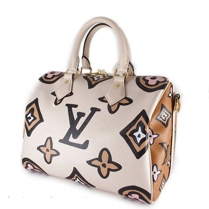 Louis Vuitton Speedy 25 Bandouliere Bag Wild at Heart Monogram Giant