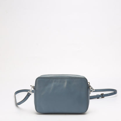 Michael Kors Blue Floral Embellished Crossbody Bag