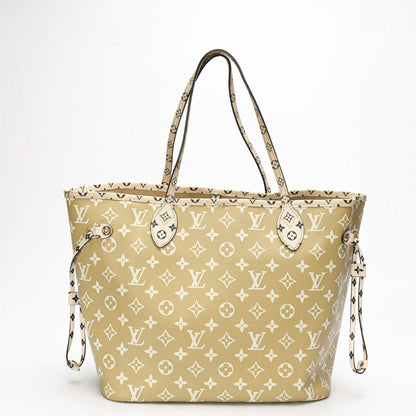 Louis Vuitton Olive Monogram Canvas Neverfull Bag