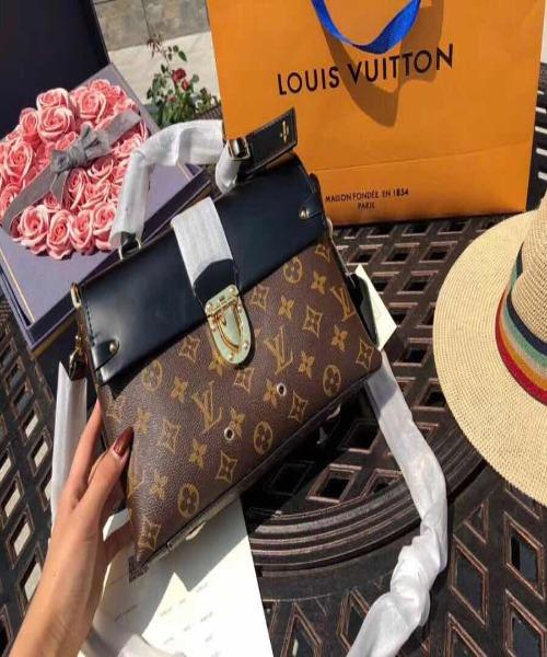 Louis Vuitton One Handle Flap Bag MM Monogram