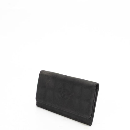 Chanel Nylon Black Travel Clutch