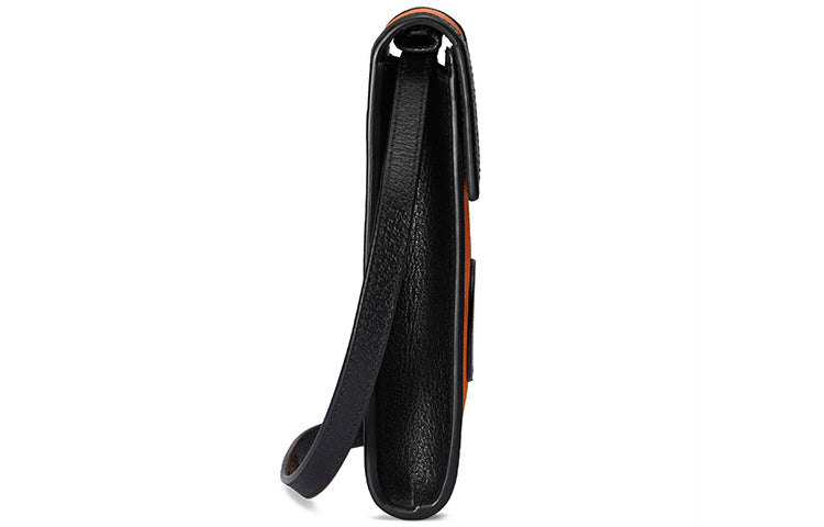 GUCCI Off The Grid OTG Environmental Friendly Series Logo Leather Logo Nylon Shoulder Messenger Bag Mini Unisex / Orange / Black 625599-H9HAN-7560