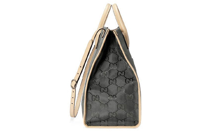 (WMNS) GUCCI Logo PatternPrint Off The GridSeries Tote HandholdBag DarkGray 630353-H9HAN-1263