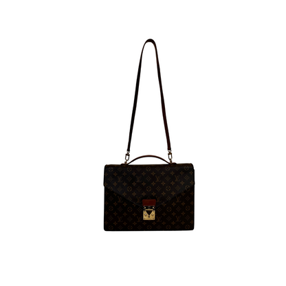 Louis Vuitton Porte Documents Monogram Canvas