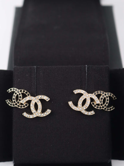 Chanel Dual CC Earrings