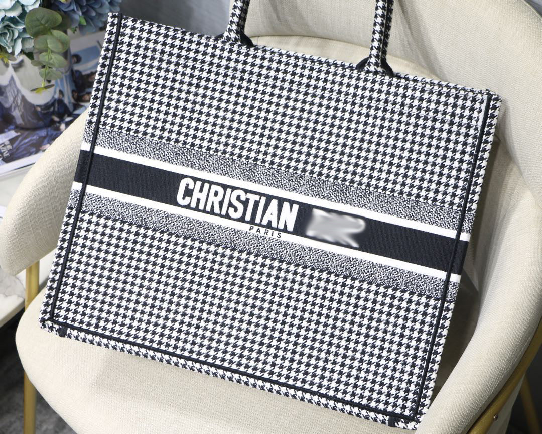 DR027 Book Tote Bag / HIGHEST QUALITY VERSION  S:14.4x11x6.9inch  L:16.3x13.8x7.1inch