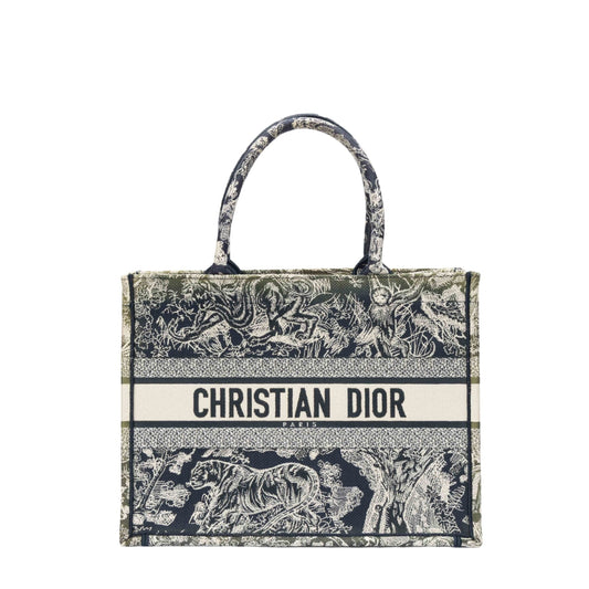 Dior Large Reverse Embroidery Book Tote