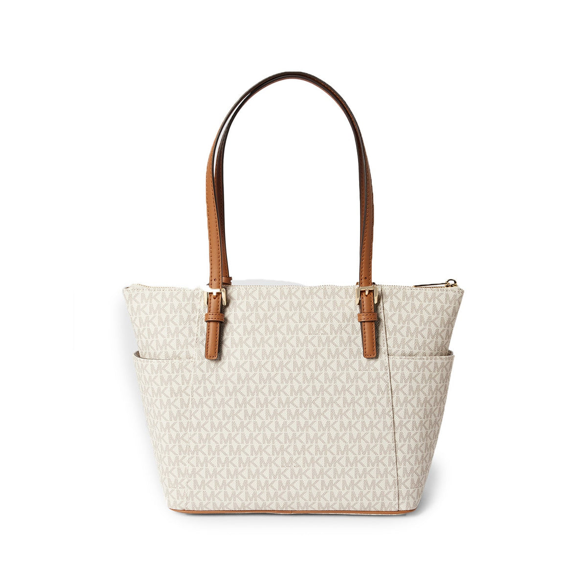 Jet Set Logo Top-Zip Tote Bag