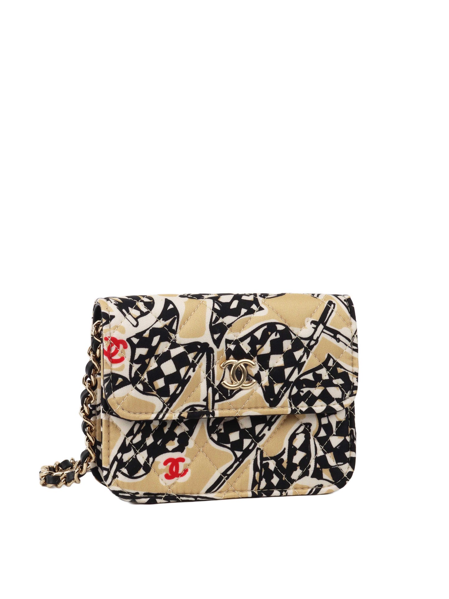 Chanel Mini Chain Pouch.