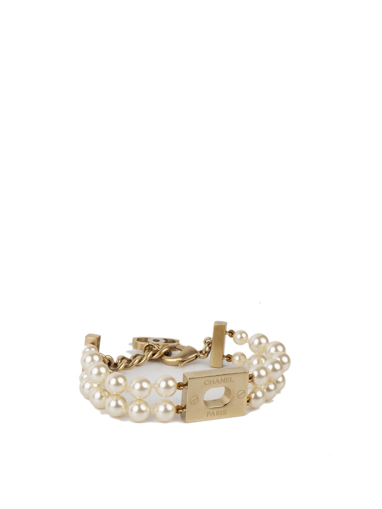 Chanel Pearl Bracelet.