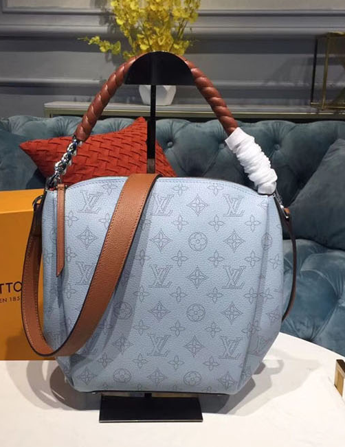 LV Babylone Chain BB Mahina Bleu Horizon Pumpkin