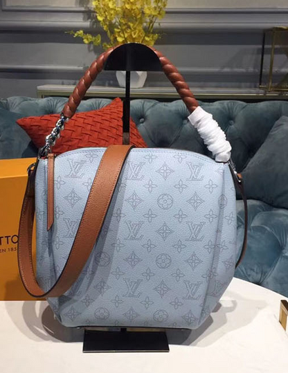 LV Babylone Chain BB Mahina Bleu Horizon Pumpkin