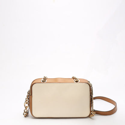 Michael Kors Sylvia Tri-Colour Crossbody Bag