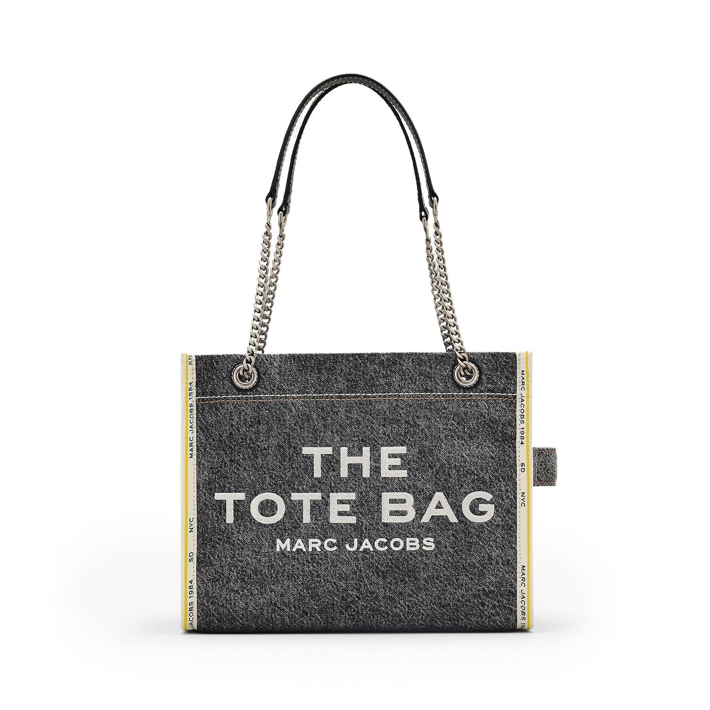 The Denim Chain Small Tote Bag