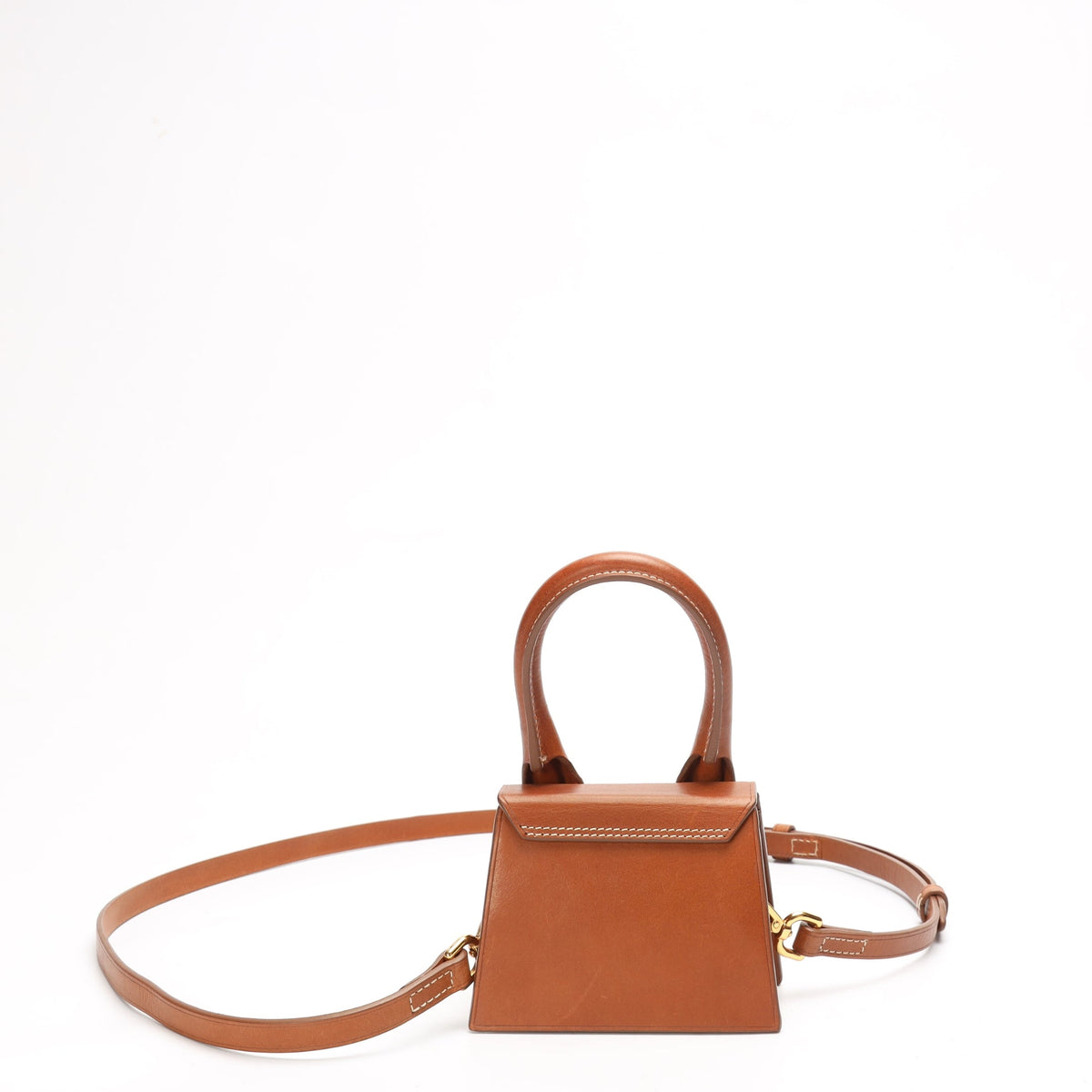 Jacquemus Le Chiquito Moyen Toffee Crossbody Bag