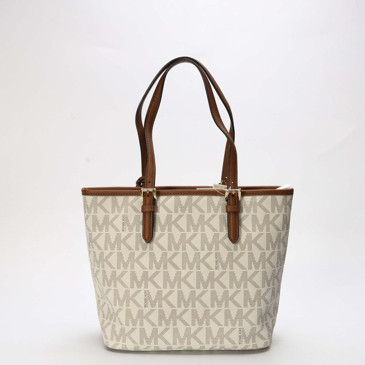 Michael Kors Jet Set White Logo Tote