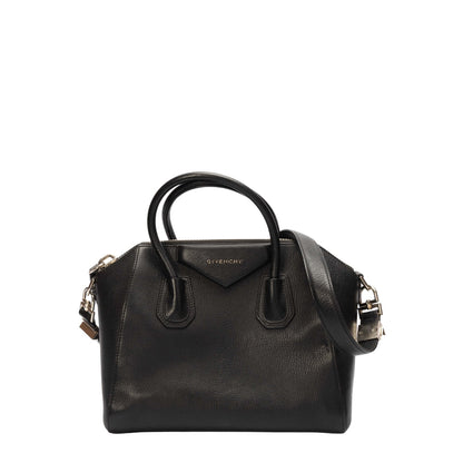 Givenchy Black Leather Antigona Satchel