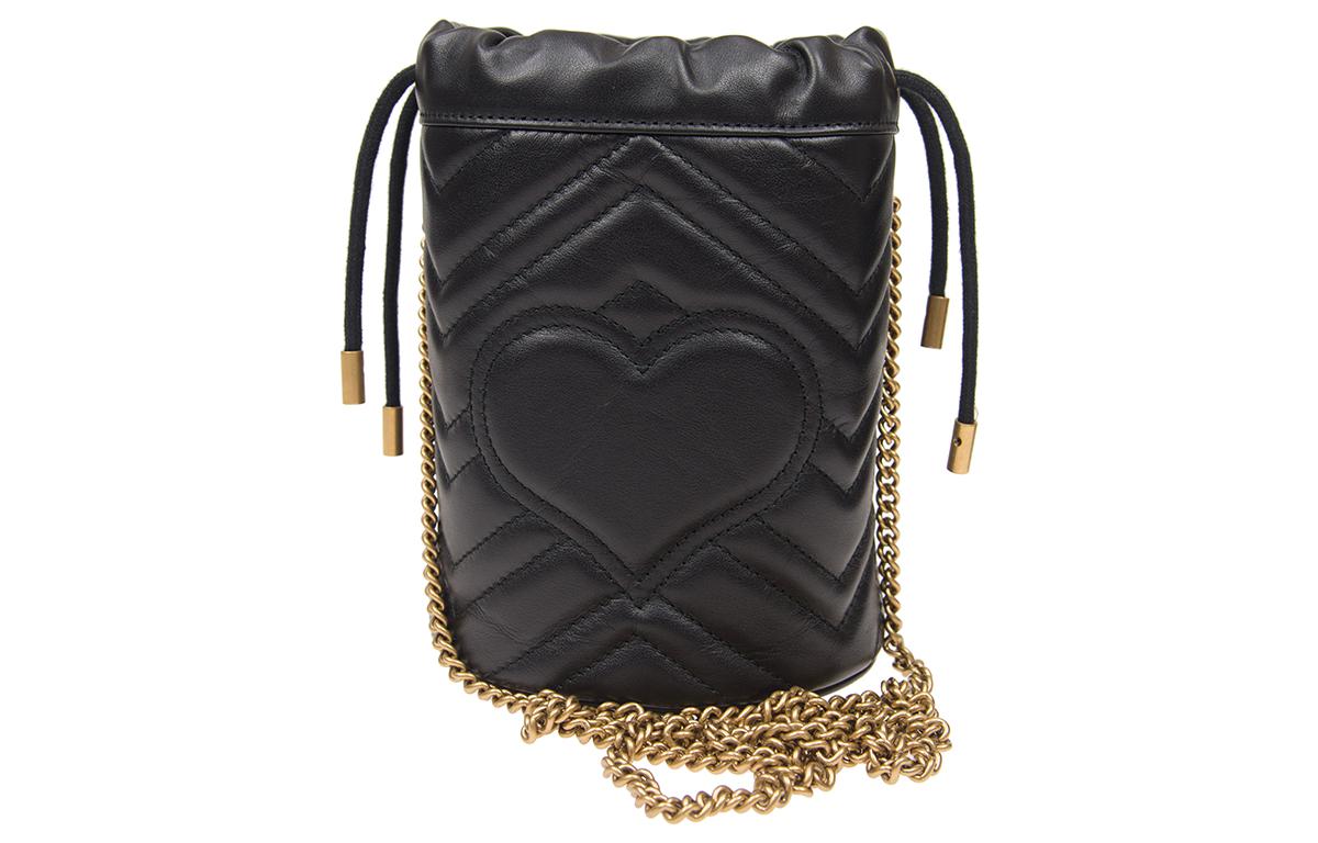 (WMNS) GUCCI GG Marmont Mini Crossbody Bag Black 575163-DTDRT-1000