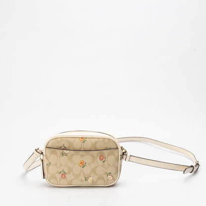 Coach Mini Jamie Floral Print Camera Bag