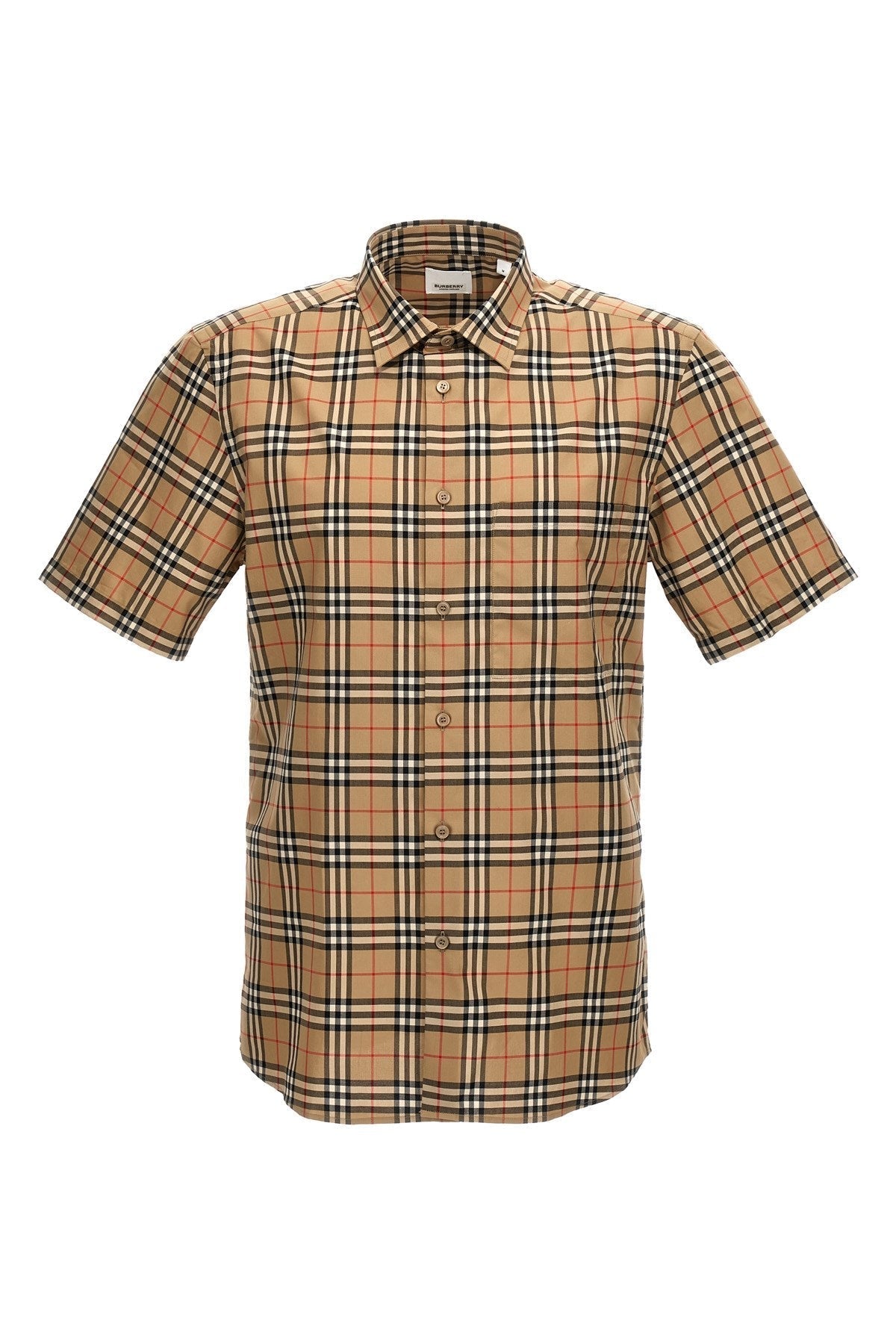 Burberry Men Check Shirt