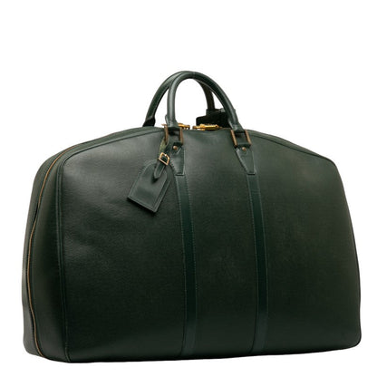 Louis Vuitton Taiga Boston Bag Travel Bag Leather Dark Green M30104