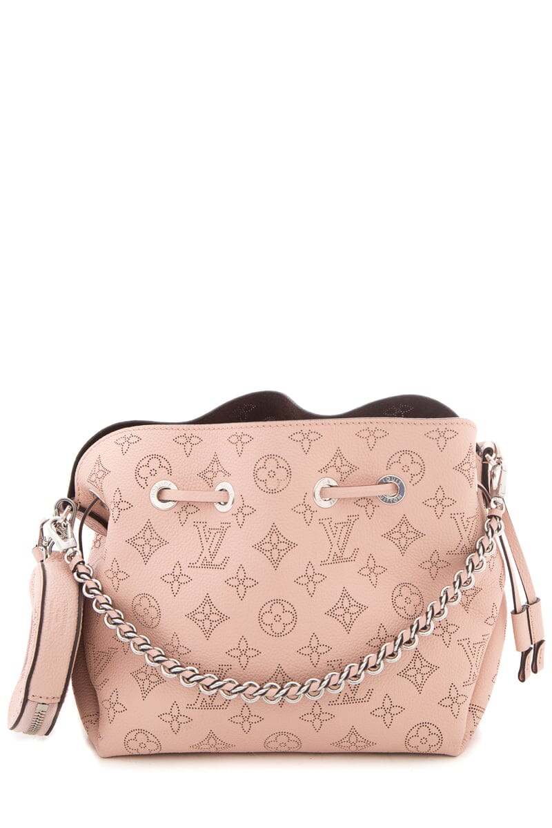 Louis Vuitton Pink Monogram Mahina Bella Bucket Handbag