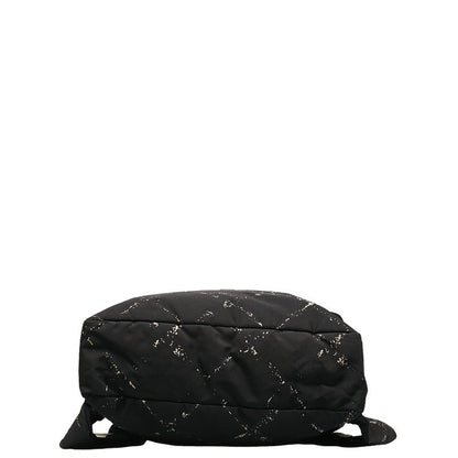 Chanel Travel Line Rucksack Black Nylon  Chanel Rucksack