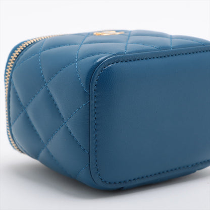 Chanel Matrasse  Chain Shoulder Bag Coco Ball Blue G
