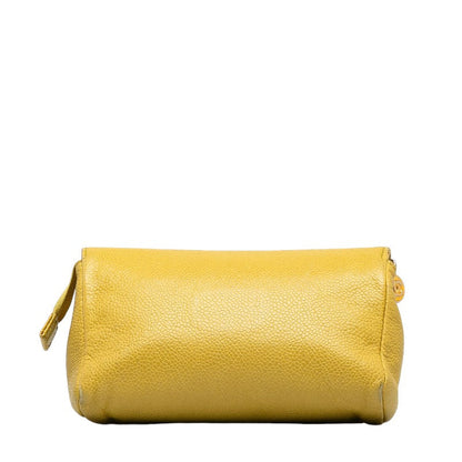 Chanel Cocomark Porch Yellow Caviar   Chanel