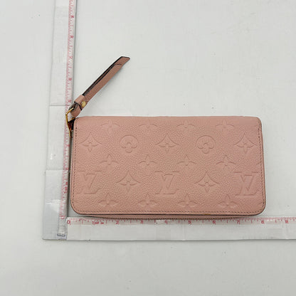 LOUIS VUITTON Empreinte Clemence Wallet Rose Ballerine lv8833ed