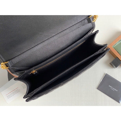 Yves Saint Laurent Becky Small Shoulder Bag Black